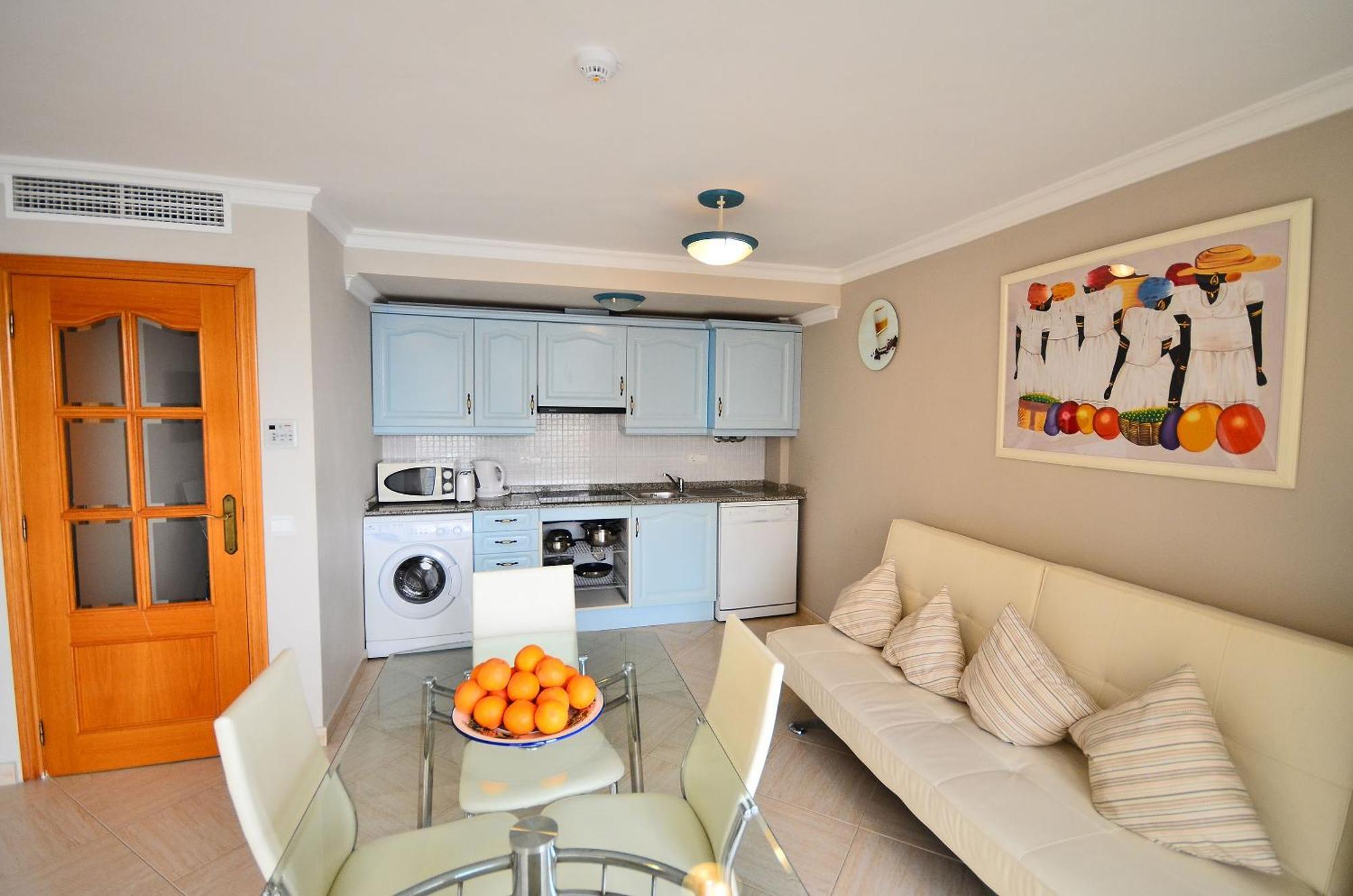 Aparthotel Ola Blanca Cala de Finestrat Bagian luar foto
