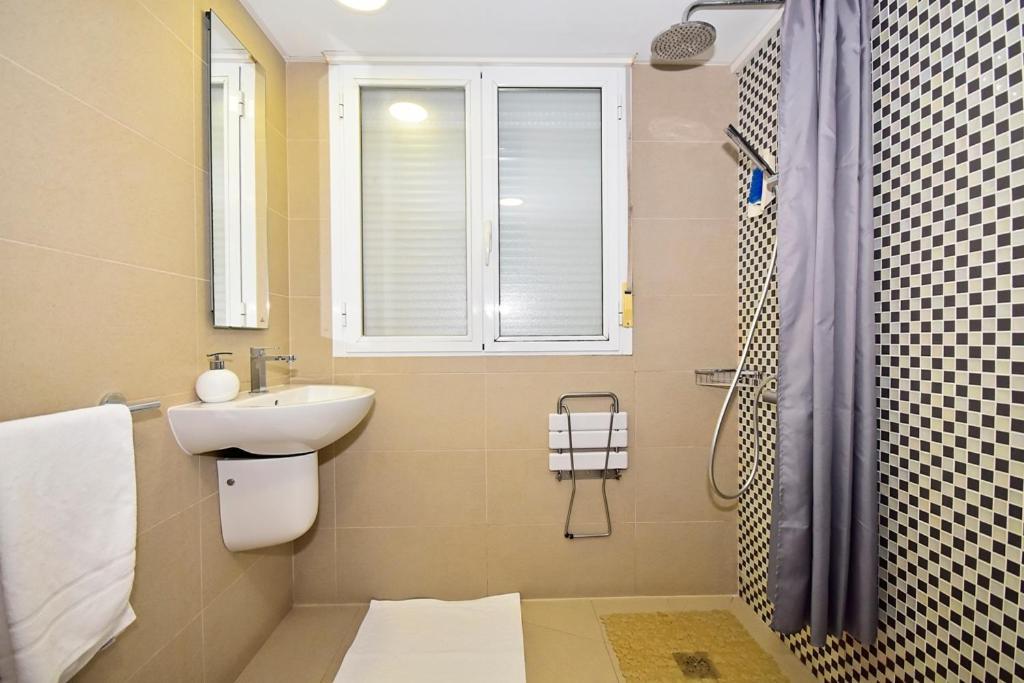 Aparthotel Ola Blanca Cala de Finestrat Ruang foto