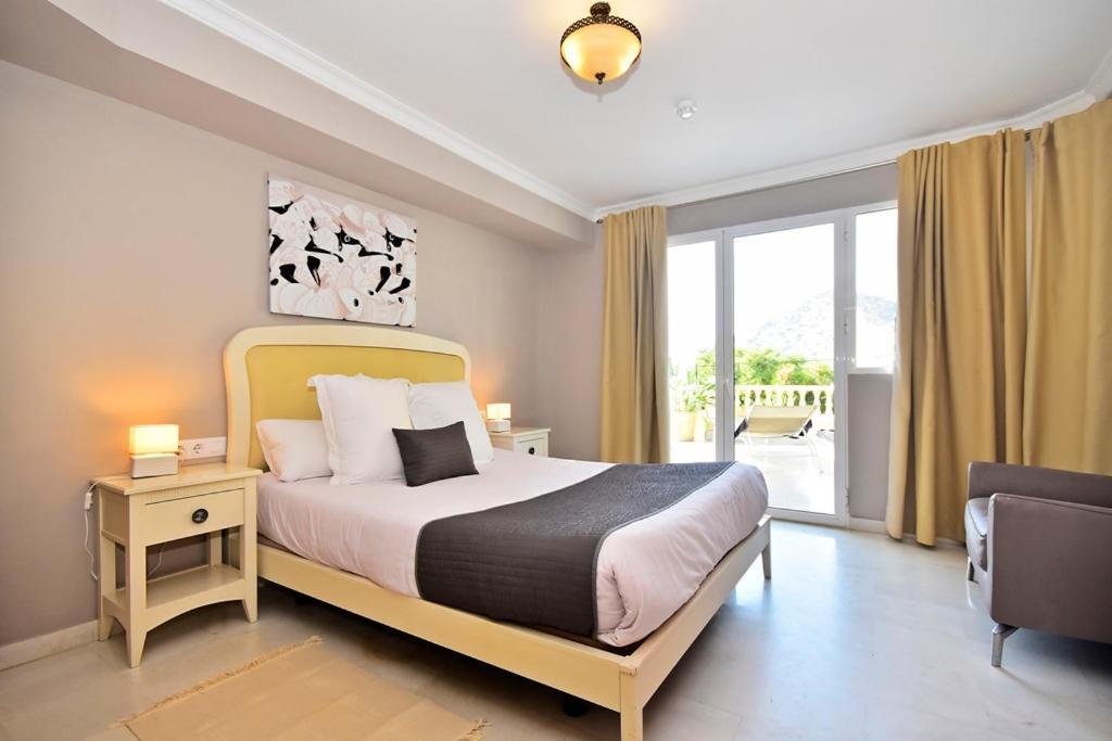 Aparthotel Ola Blanca Cala de Finestrat Ruang foto