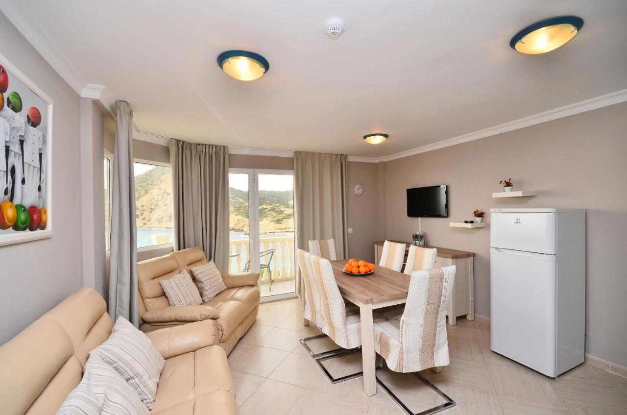Aparthotel Ola Blanca Cala de Finestrat Ruang foto